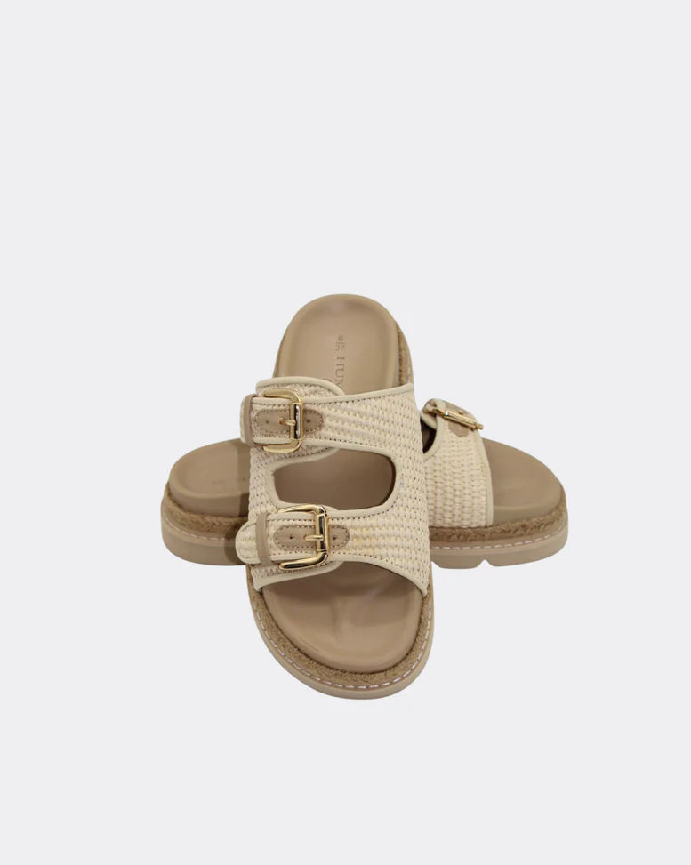 Maple Raffia Slide | Natural