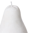 Pear Sculpture | White