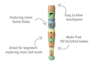 Bush Buddies Wooden Recorder
