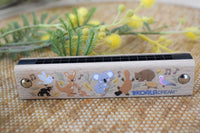 Bush Buddies Aussie Animals Wooden Harmonica