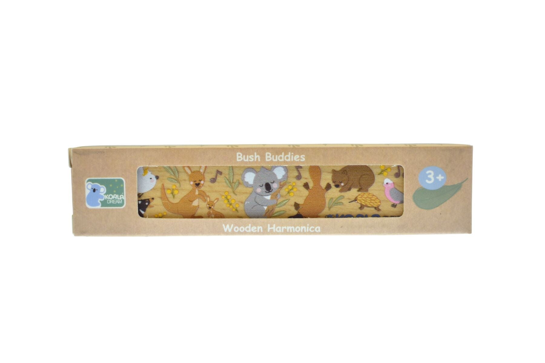 Bush Buddies Aussie Animals Wooden Harmonica