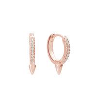 Unicorn Huggies | Rose Gold Plated