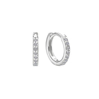 11mm Huggies | Sterling Silver