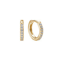 11mm Huggies | 18KT Yellow Gold Plate
