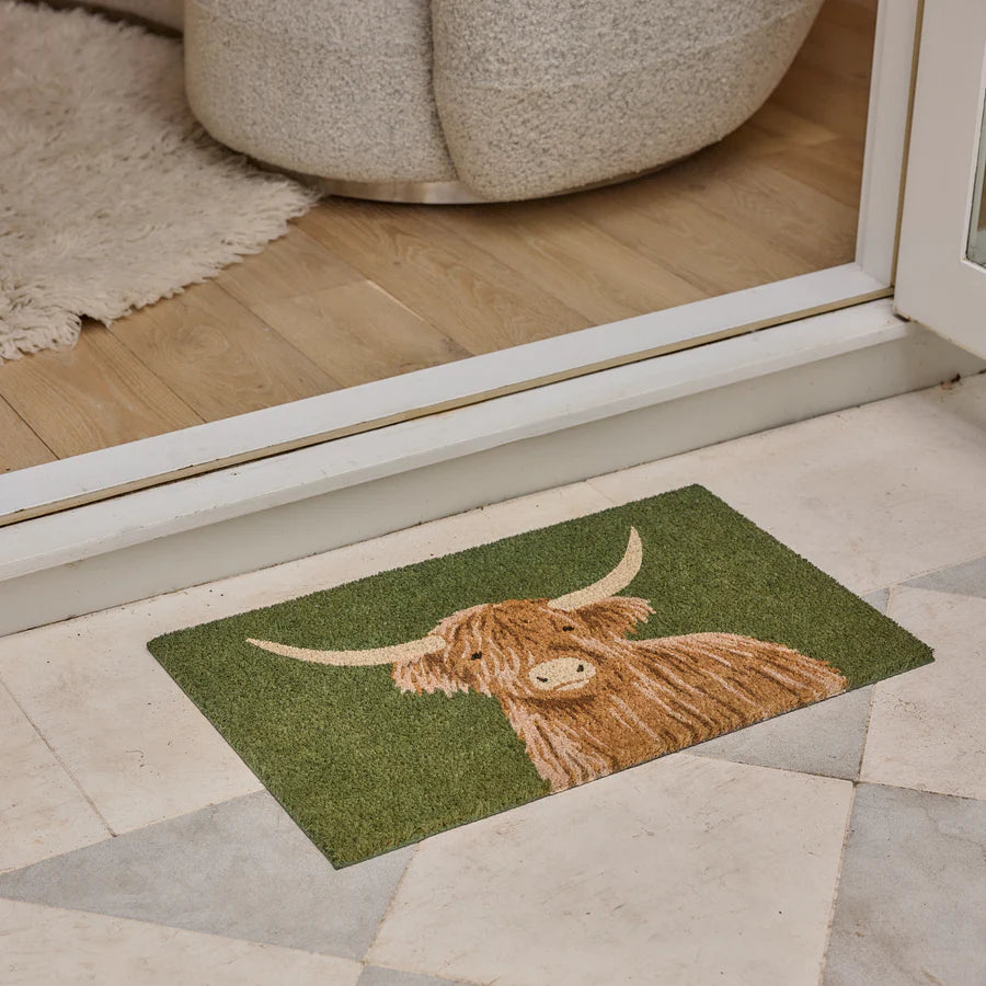 Highland Cow Doormat