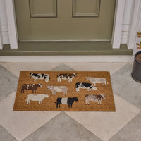 Herd Of Cows Doormat