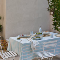 Kiama Blue Stripe Tablecloth 150x230cm
