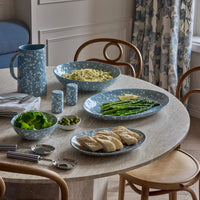 Speckle Light Blue/White Tableware