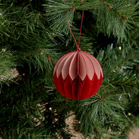 Natalia Paper Red/Pink Assorted Decoration Set