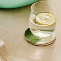 Ceramic Green Ombre Coaster Set of 4