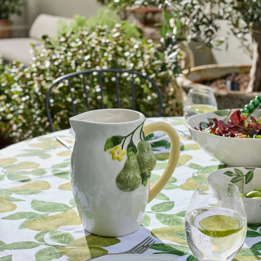 Pear White Serveware
