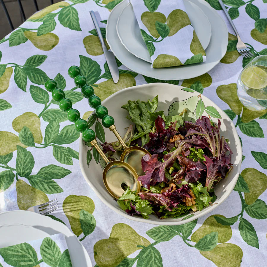 Pear White Serveware