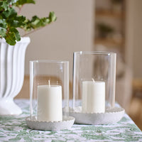 Neve White Ceramic Votives Collection
