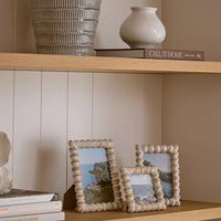 Bobbin Whitewash Photo Frame