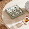 Ceramic Blue/White Tic Tac Toe