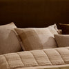 George Charcoal Woven Cushion