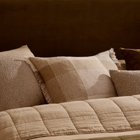 George Charcoal Woven Cushion