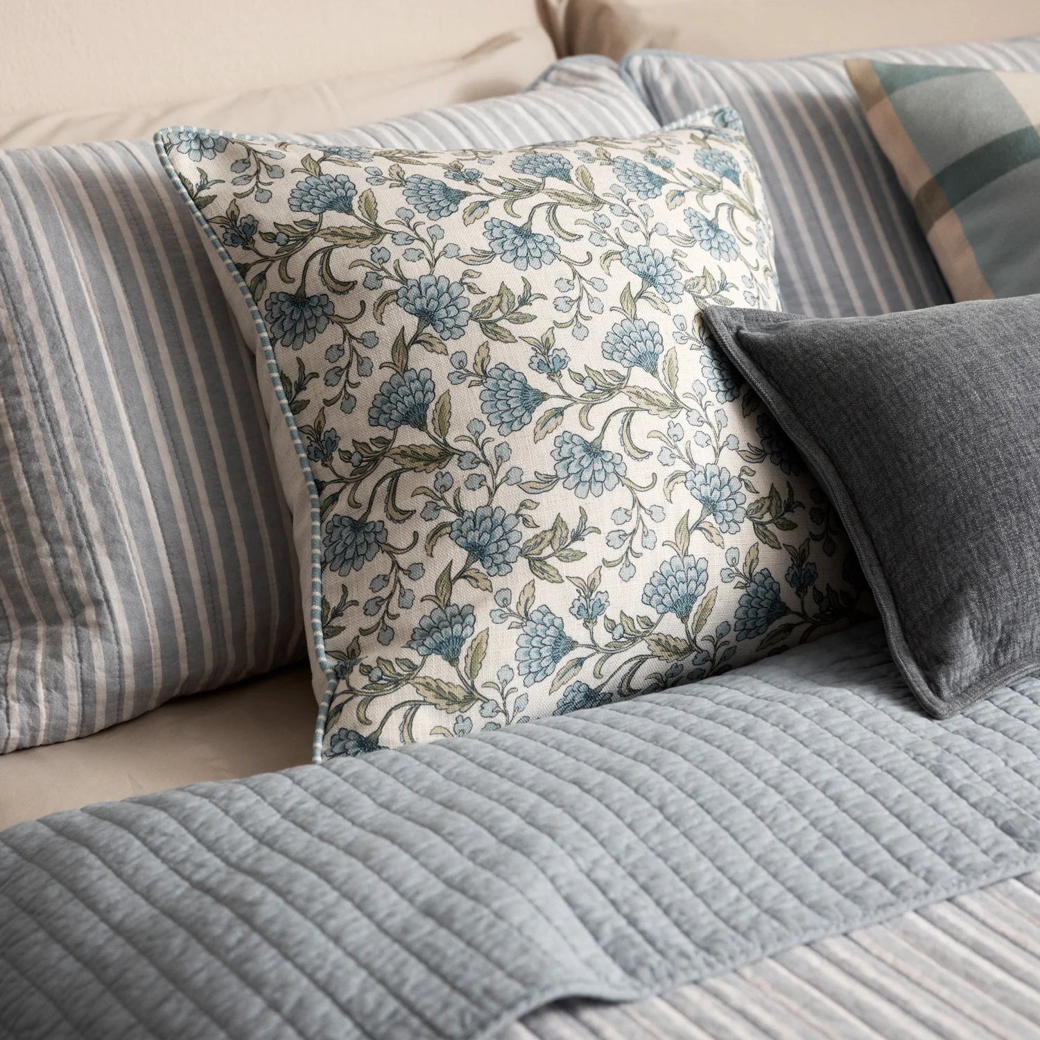 Georgia Blue/Green Cushion