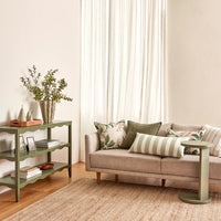 Rye Spruce Stripe Cushion