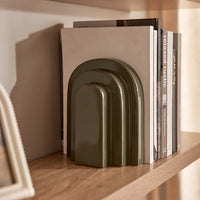 Archer Dark Green Bookend Set