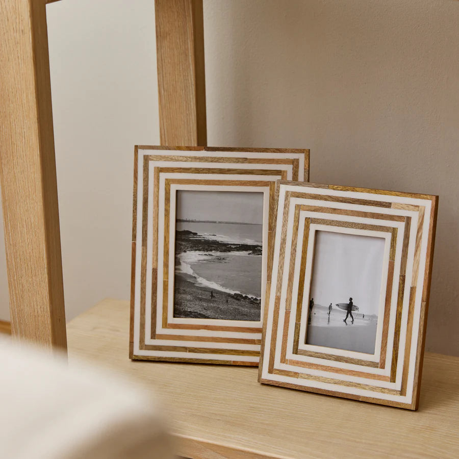 Linwood Natural White Photo Frame