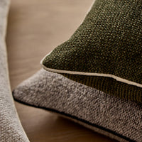 Casey Dark Green Textured Cushion