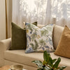Casey Dark Green Textured Cushion
