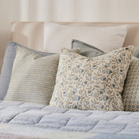 Lalita Blue Block Print Cushion