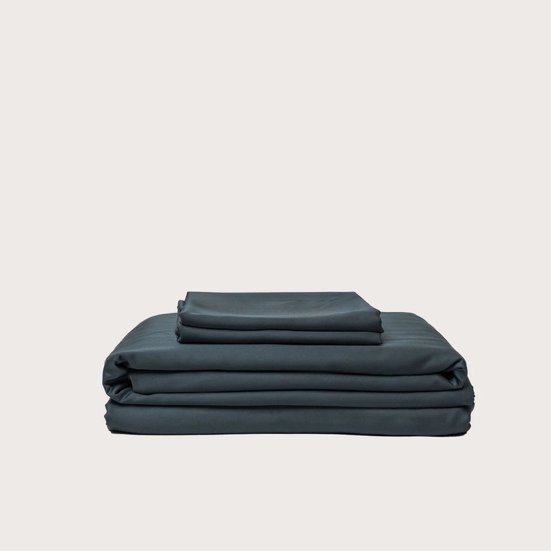 100% Organic Bamboo Sheet Set | Navy