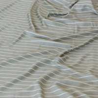 100% Organic Bamboo Sheet Set | Olive Stripe