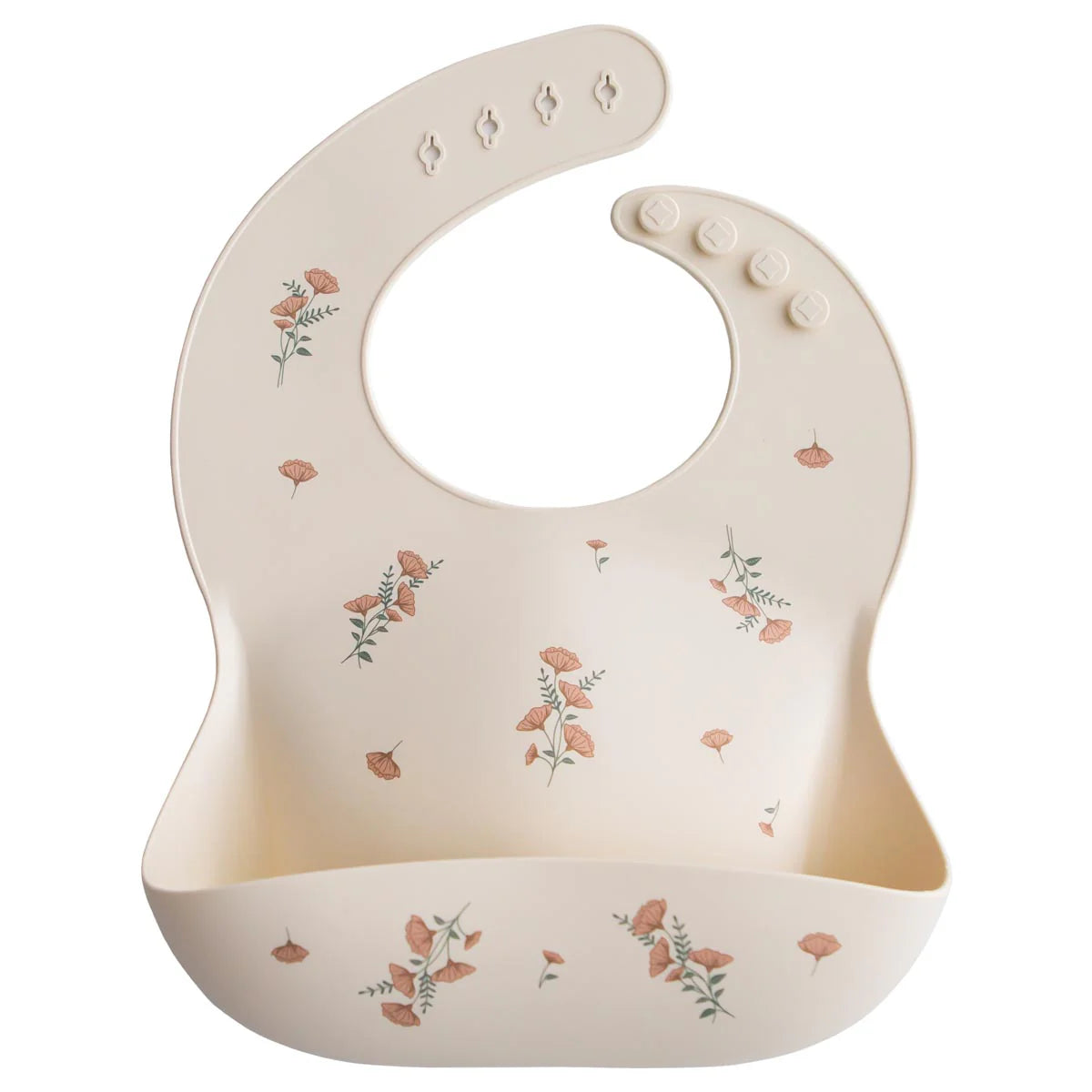 Mushie Silicone Bib