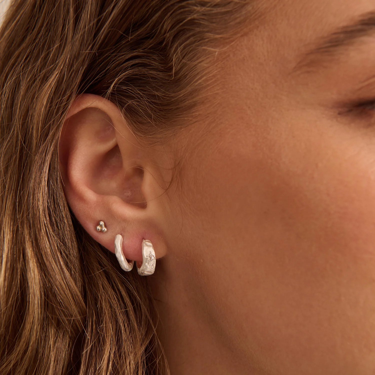 Matt Huggies | Sterling Silver