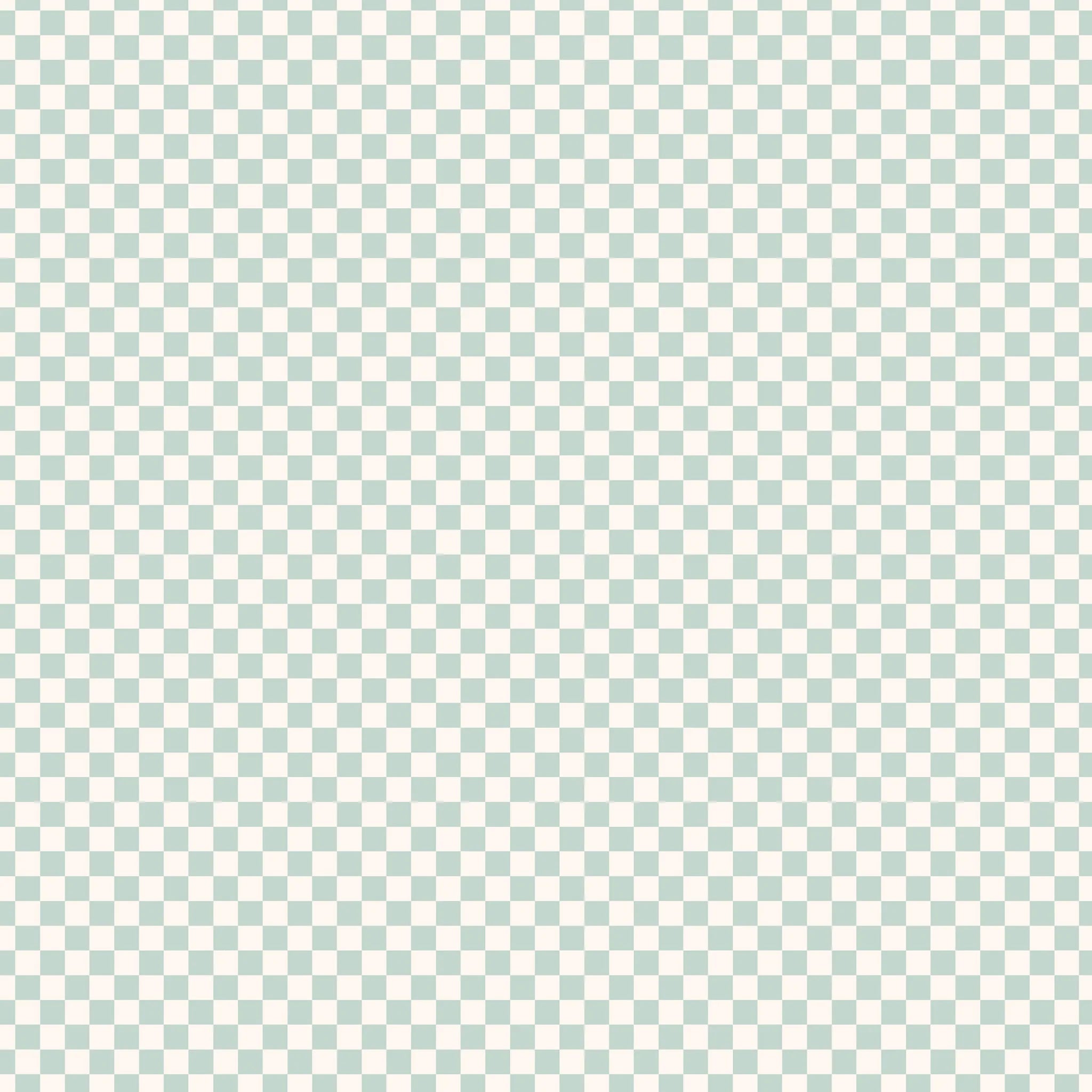 Sage Check Organic Muslin Wrap Swaddle