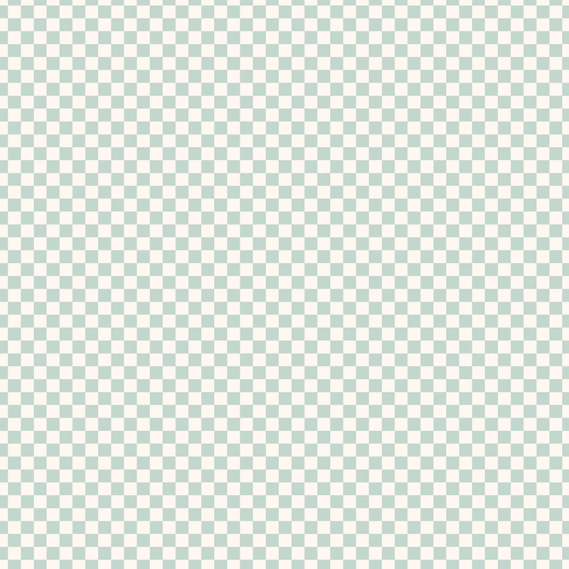 Sage Check Organic Muslin Wrap Swaddle