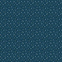 Forget-Me-Not Navy / Delphinium Organic Muslin Wrap Set