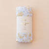 Forget-Me-Not Navy / Delphinium Organic Muslin Wrap Set