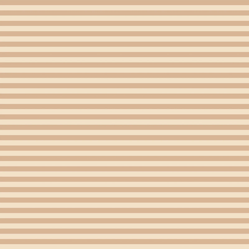 Coffee Stripe / Caramel Check Organic Muslin Wrap Set