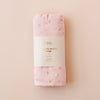 Dusty Roses / Petal Stripe Organic Muslin Wrap Set
