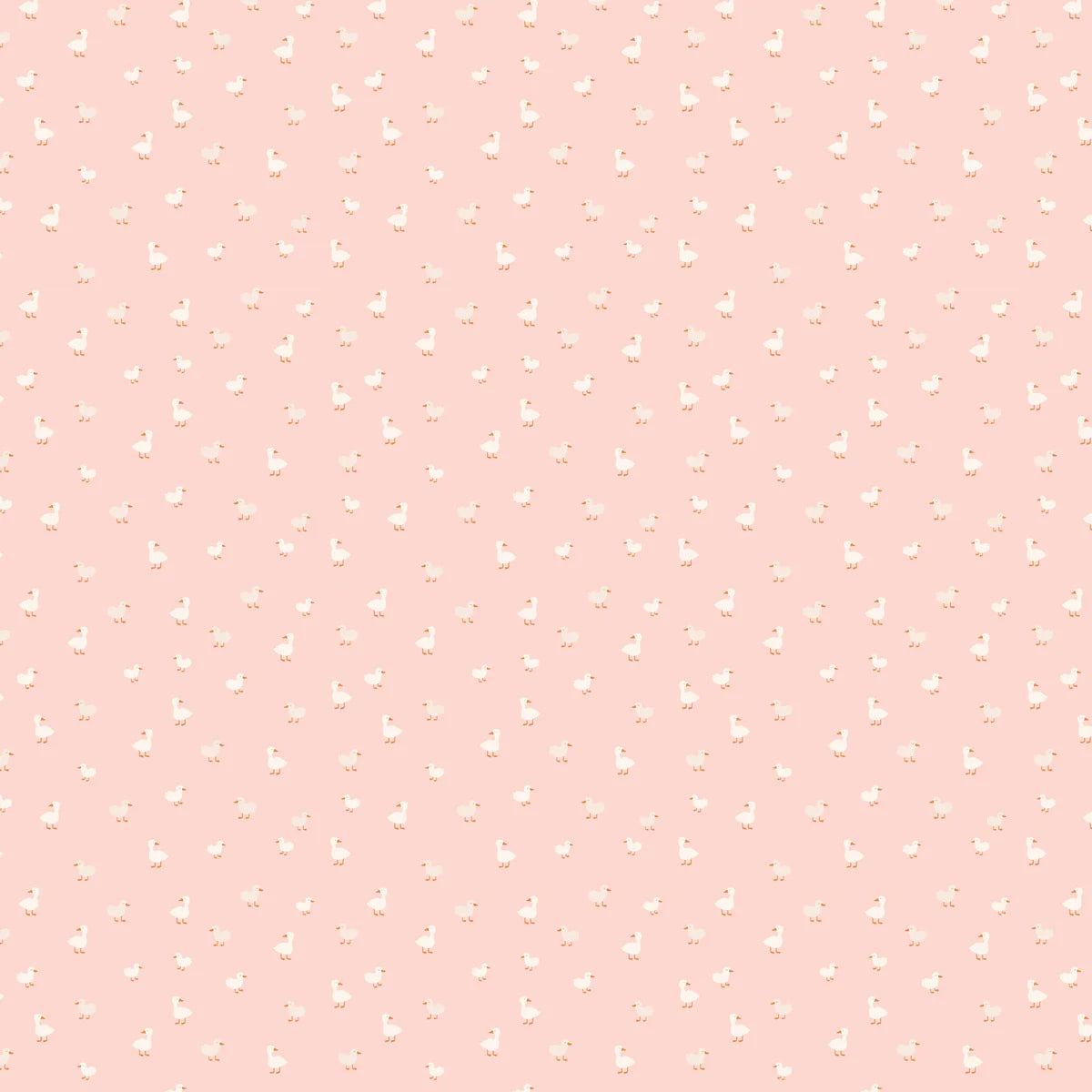 Pink Ducks Muslin Wrap Swaddle
