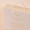 Dusty Roses / Petal Stripe Organic Muslin Wrap Set