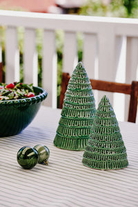 Ceramic Christmas Tree Green Table Decoration