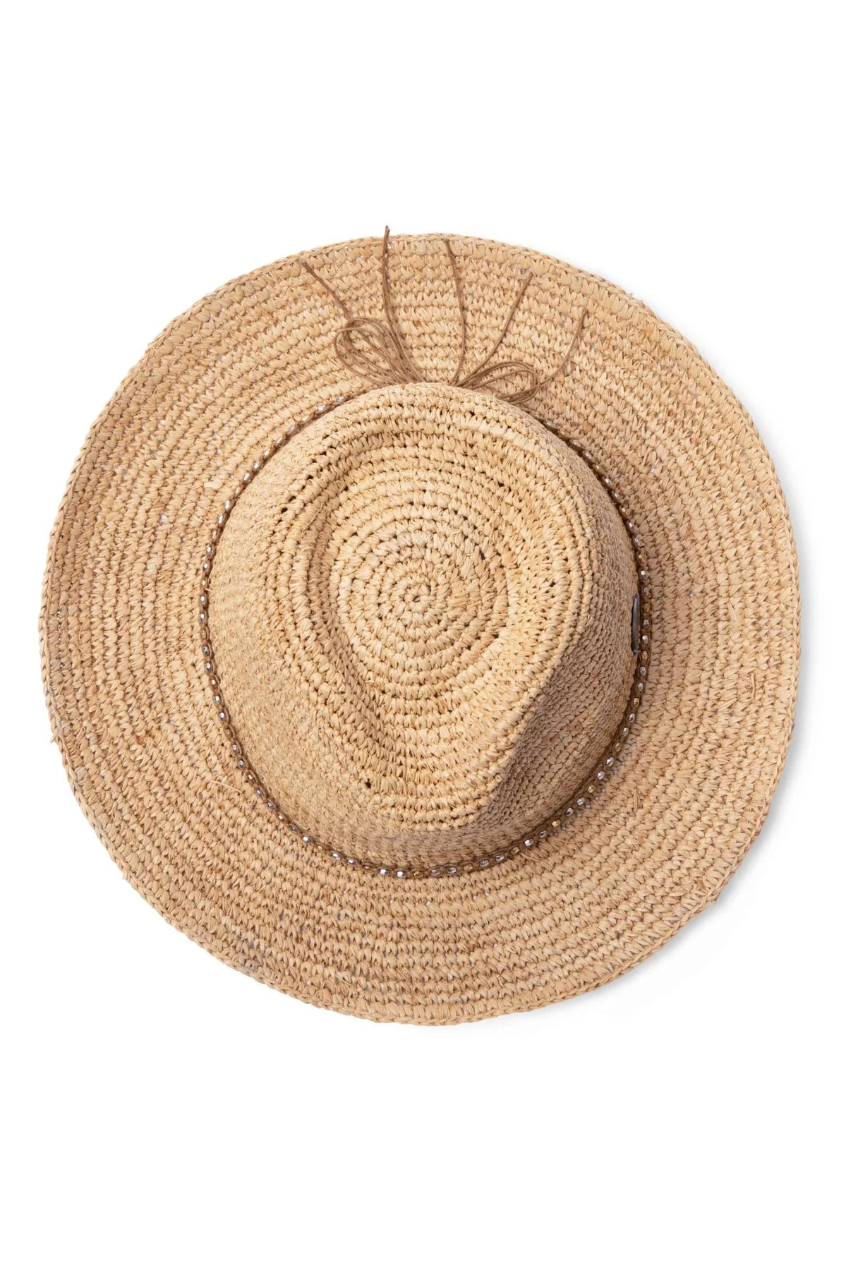 Magdalena Raffia Fedora | Natural 58cm