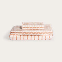 100% Organic Bamboo Sheet Set | Maple Check