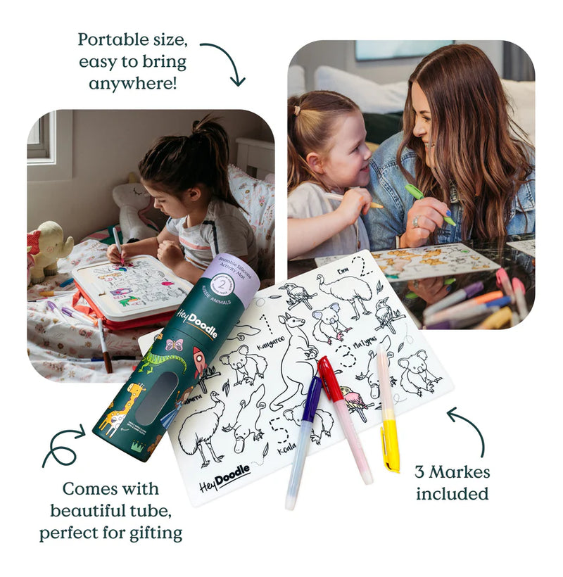 Sugar & Spice Mini Colouring & Doodle Mat