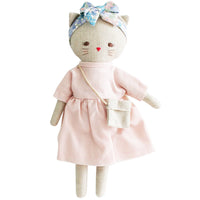 Mini Lilly Kitty 26cm | Pink Linen