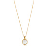 Garland Yellow Gold Pearl Necklace