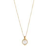 Garland Yellow Gold Pearl Necklace