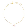Garland Yellow Gold Pearl Necklace
