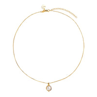 Garland Yellow Gold Pearl Necklace