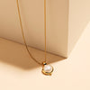 Garland Yellow Gold Pearl Necklace